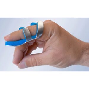 ATTELLE DE DOIGT D'IMMOBILISATION EN ALUMINIUM MALLEABLE