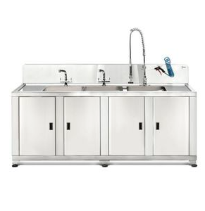 STATION DE NETTOYAGE ET DE RINCAGE POUR INSTRUMENTS MEDICAUX