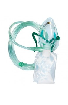 MASQUE A OXYGENE HAUTE CONCENTRATION AVEC RESERVOIR – Image 2