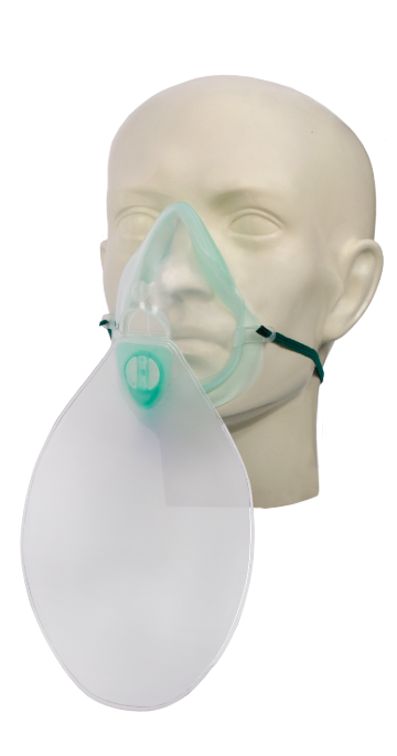 MASQUE A OXYGENE HAUTE CONCENTRATION AVEC RESERVOIR – Image 5