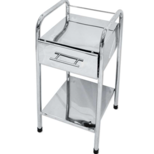 TABLE DE CHEVET EN INOX