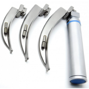 COFFRET LARYNGOSCOPE MILLER 3 OU 4 LAMES N + MANCHE