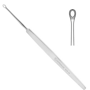 CURETTE AURICULAIRE DE LANGENBECK