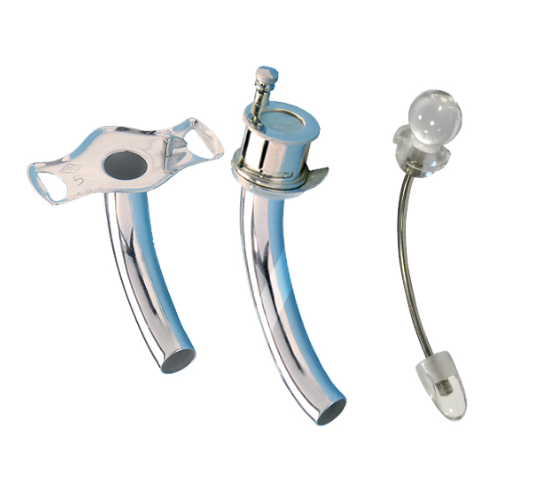 CANULE TRACHEALE ARGENT