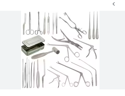 BOITE POUR LAMINECTOMIE NEURO-CHIRURGIE