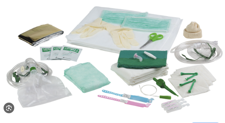 KIT D'ACCOUCHEMENT USAGE UNIQUE – Image 2