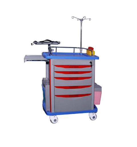 CHARIOT D'URGENCE 5 TIROIRS