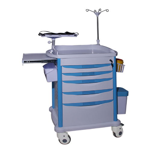 CHARIOT D'URGENCE 5 TIROIRS – Image 2