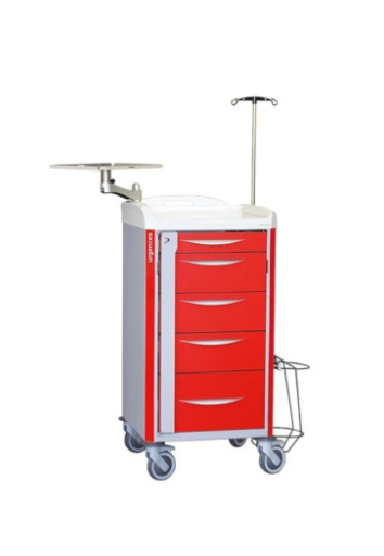 CHARIOT D'URGENCE 5 TIROIRS – Image 3