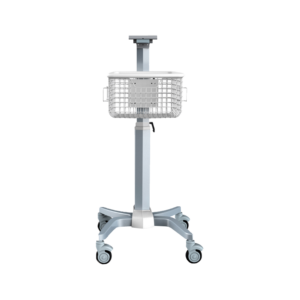 CHARIOT A ROULETTES POUR MONITEUR MULTIPARAMETRIQUE
