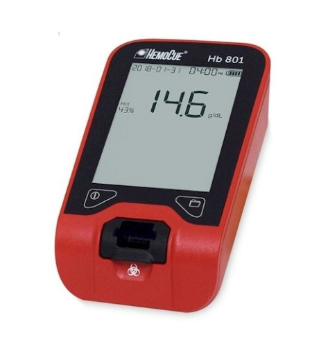 ANALYSEUR D'HEMOGLOBINE HEMOCUE 801