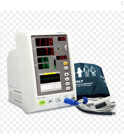 MONITEUR MULTIPARAMETRES DE SIGNES VITAUX AVEC PNI SPO2 ECG ET TEMPERATURE – Image 2