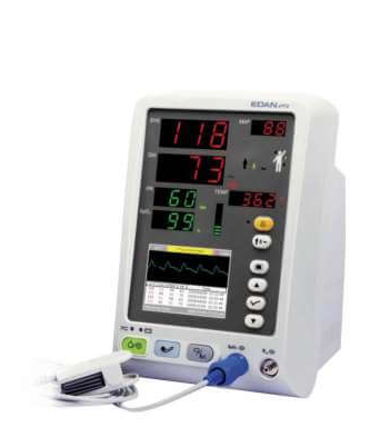MONITEUR MULTIPARAMETRES DE SIGNES VITAUX AVEC PNI SPO2 ECG ET TEMPERATURE – Image 4