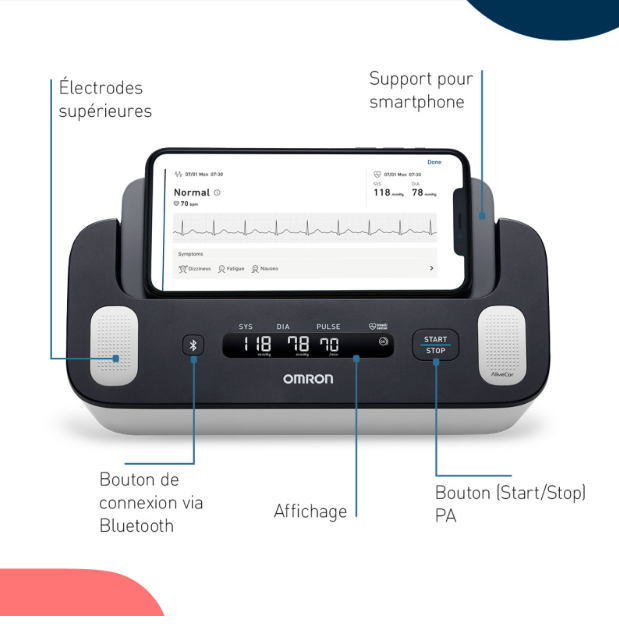 TENSIOMETRE AVEC ECG OMRON – Image 4