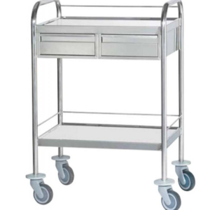 CHARIOT GUERIDON 2-3 PLATEAUX AVEC TIROIRS