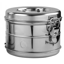 TAMBOUR DE STERILISATION EN INOX