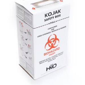 COLLECTEURS D'AIGUILLES EN CARTON - BOITES DE SECURITE