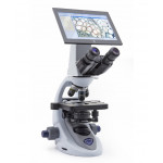 MICROSCOPE OPTIKA NUMERIQUE AVEC OBJECTIFS E-PLAN & TABLETTE PC