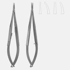 CASTROVIEJO MICRO CISEAUX PORTE-AIGUILLE – Image 2