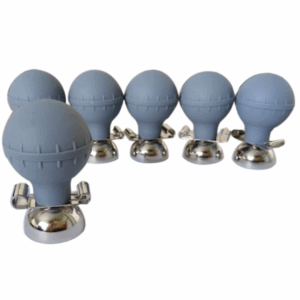 ELECTRODES ECG PAR ASPIRATION LOT DE 6