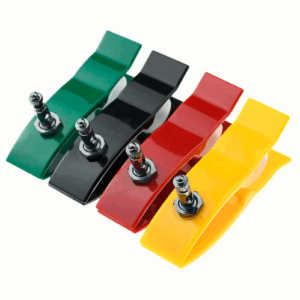 ELECTRODES PINCES MEMBRES POUR ECG LOT DE 4