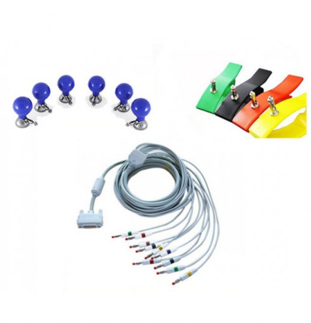 CABLE ECG AVEC ELECTRODES – Image 2