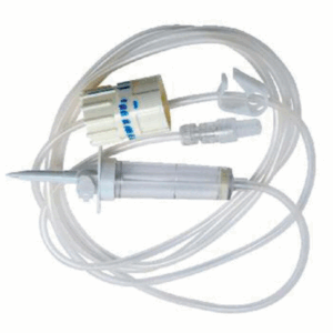 PERFUSEUR AVEC REGULATEUR DE DEBIT