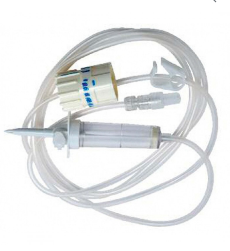 PERFUSEUR AVEC REGULATEUR DE DEBIT