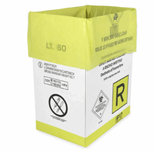 POUBELLE JETABLE EN CARTON 60 LITRES