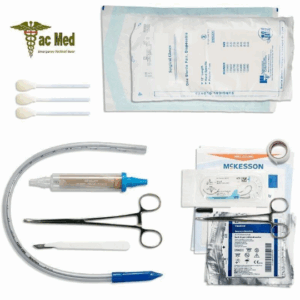 KIT DE DRAINAGE THORACIQUE D'URGENCE TACTIQUE POUR THORACOSTOMIE