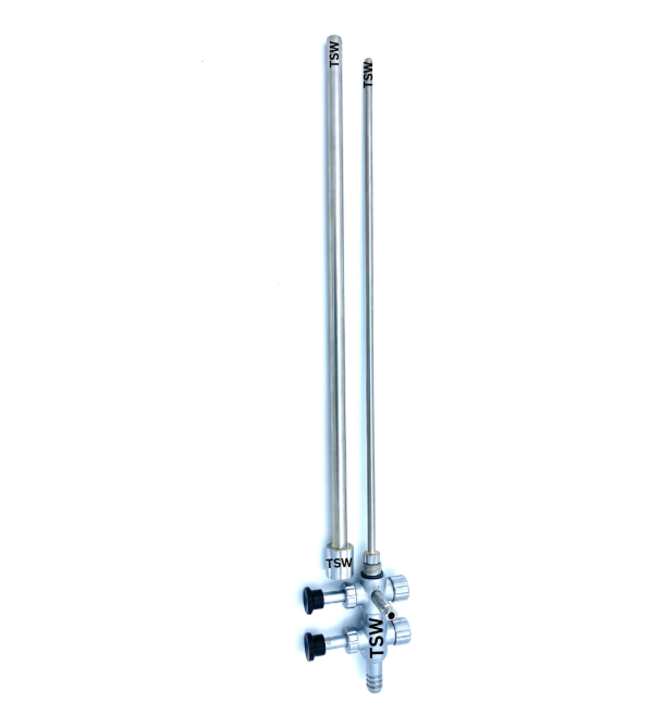 CANULE D'IRRIGATION ET D'ASPIRATION DE LAPAROSCOPIE TYPE TROMPETTE – Image 3