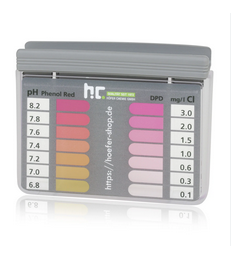 POOL TEST / KIT DE TEST POUR CHLORE ET PH AVEC DPD ET PHENOL