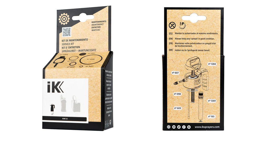 KIT DE REPARATION ET MAINTENANCE POUR PULVERISATEUR IK – Image 2