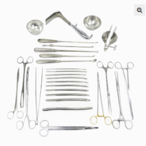 BOITE DE REVISION UTERINE/ BOITE DE CURETAGE