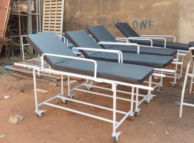 CHARIOT BRANCARD DE FABRICATION LOCALE – Image 6