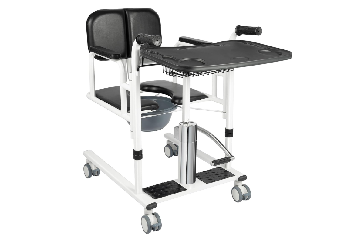 CHAISE DE TRANSFERT HYDRAULIQUE POUR PATIENTS