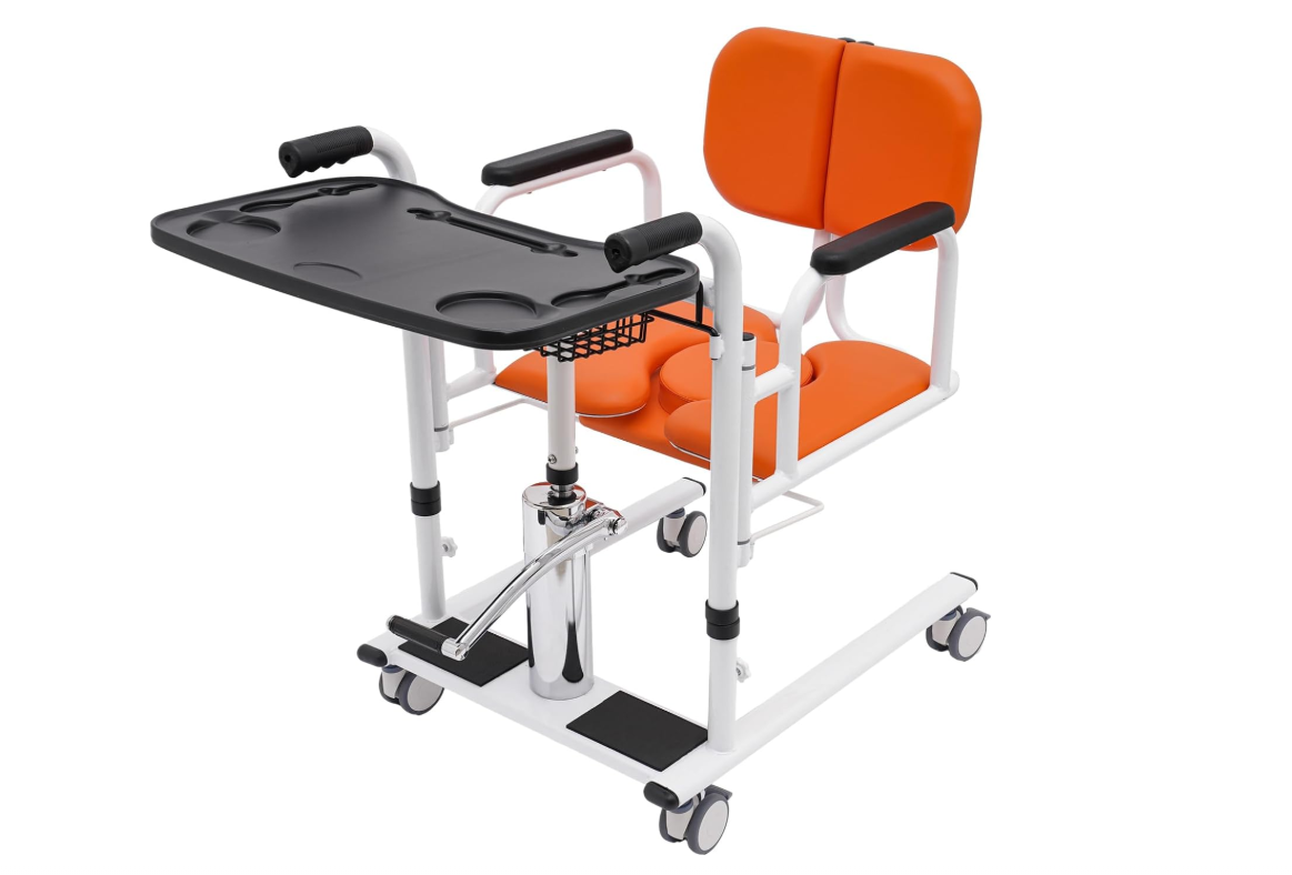 CHAISE DE TRANSFERT HYDRAULIQUE POUR PATIENTS – Image 3