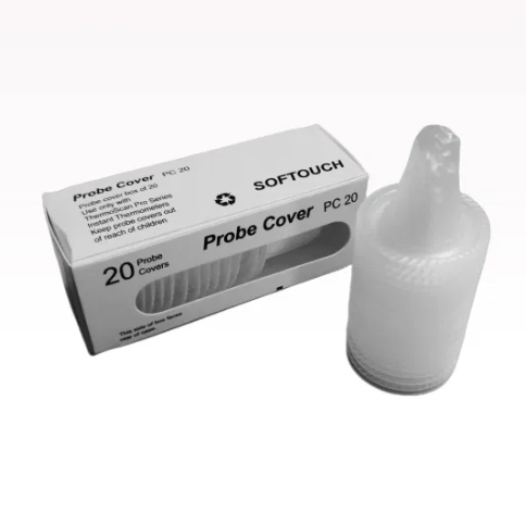 PROBES COVERS/PROTECTEURS DE SONDE POUR THERMOMETRE AURICULAIRE PAQUET DE 20 – Image 2