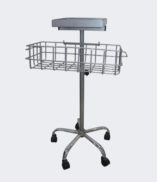CHARIOT POUR MONITEUR MULTIPARAMETRIQUE FABRICATION LOCALE