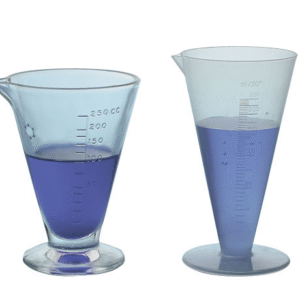 VERRE A PIED EN PLASTIQUE