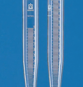 TUBES A CENTRIFUGER EN VERRE A FOND CONIQUE