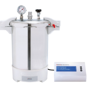 CERTOCLAV EL 115/121'C DE 18L EN ALU AVEC CHAUFFAGE INTEGRE