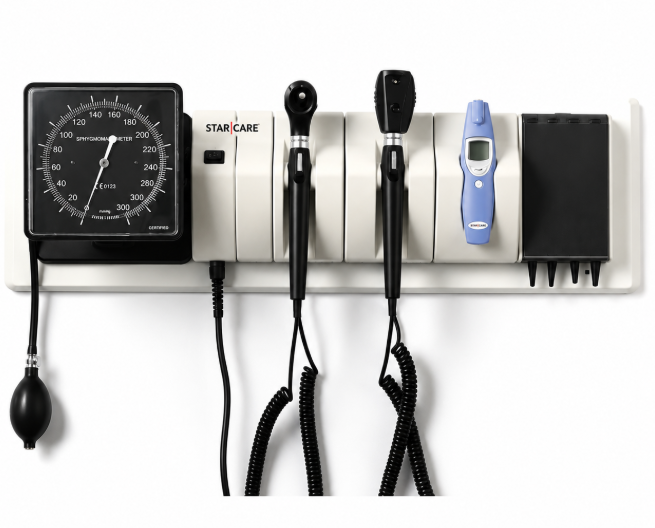 STATION MURALE DE DIAGNOSTIC MEDICAL / UNITE DE DIAGNOSTIC / BANDEAU MURAL DE CONSULTATION – Image 2