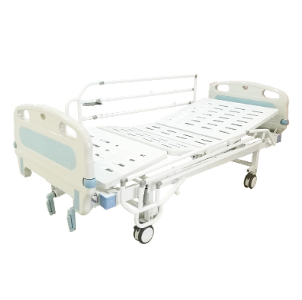 LIT D'HOSPITALISATION MANUEL 2 CRANK EN ABS A DOUBLE MANIVELLE – Image 3